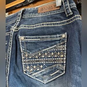 Rock & Roll Cowgirl Blue Boot Cut Jeans